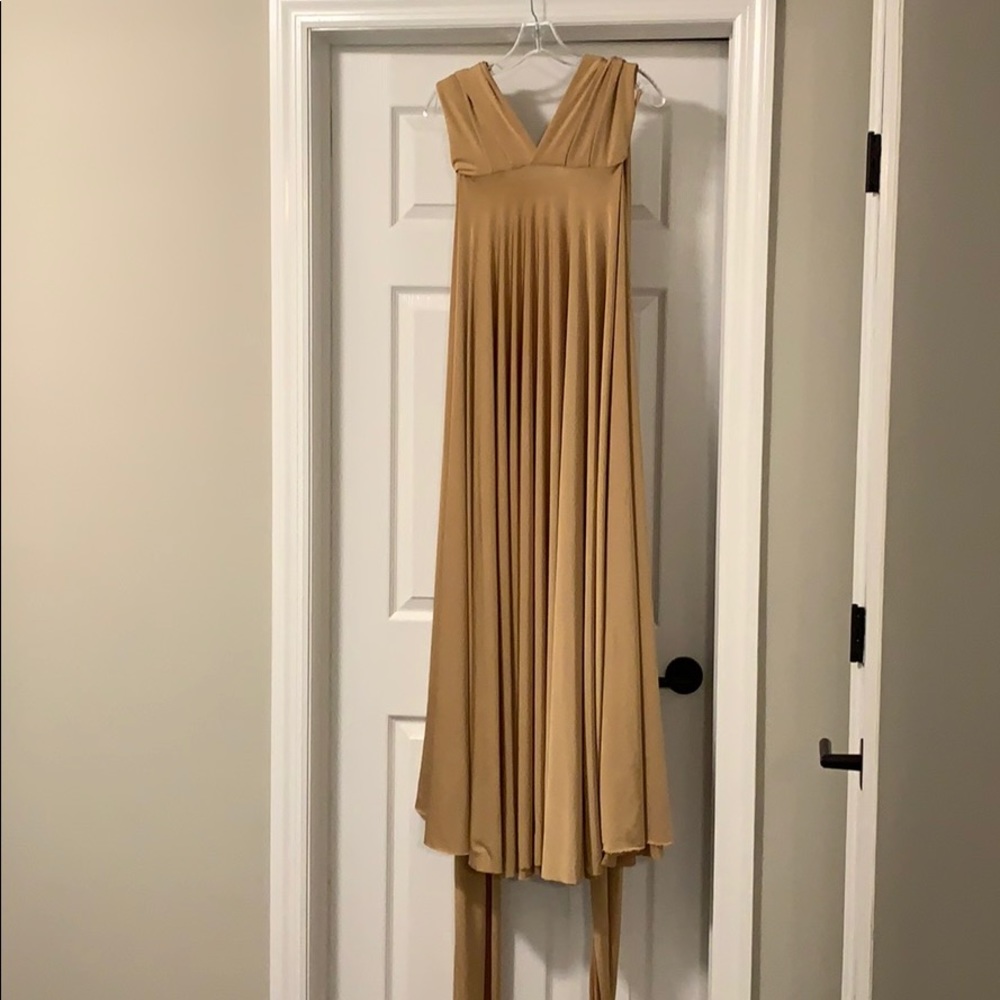 Two birds size a bridesmaids dress- like new